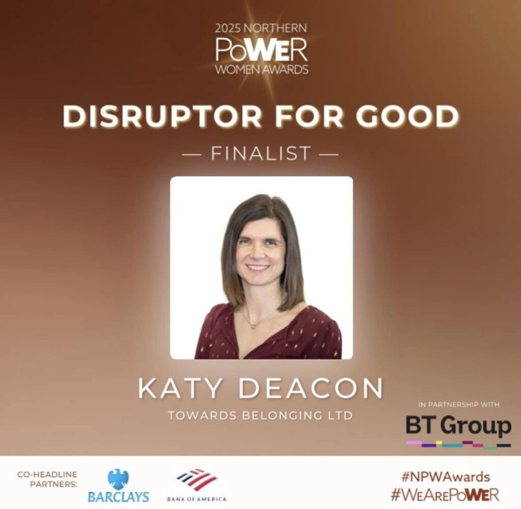 Katy Deacon - finalist Disruptor for good Northern Power Women's Award
